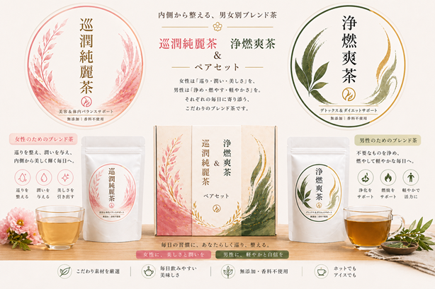 ブレンド茶セット